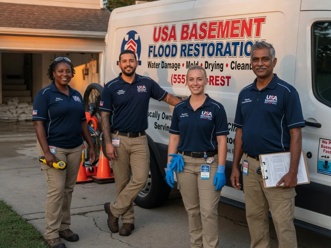 Basement Flood Cleanup company in Mosinee, WI